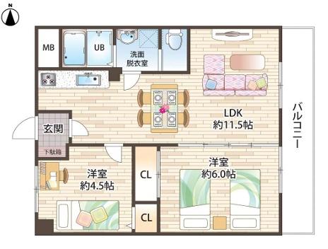 此花区厚生年金住宅高見D棟
