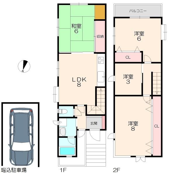 寝屋川市太秦中町の中古一戸建て