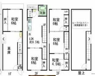 大阪市港区田中１丁目の中古一戸建て