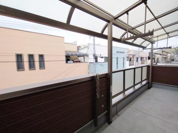大阪市此花区春日出南1丁目の中古一戸建て(バルコニー)