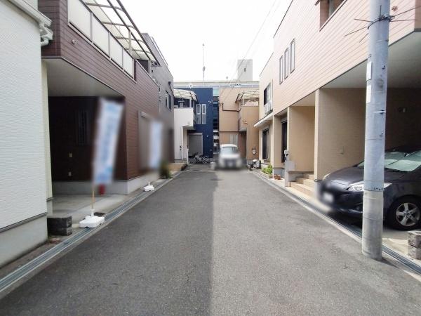 大阪市此花区春日出南1丁目の中古一戸建て(前面道路含む現地写真)