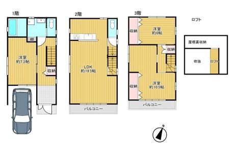 大阪市西淀川区姫里3丁目　中古戸建