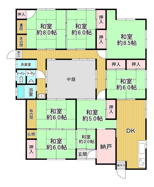 兵庫県南あわじ市榎列大榎列　中古戸建