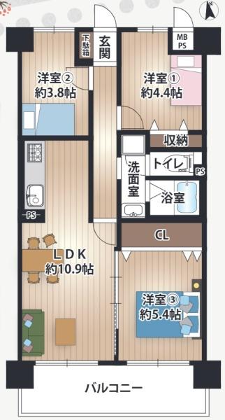 エメラルドマンション鶴見緑地