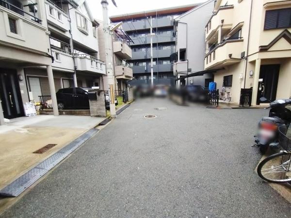 大阪市東淀川区南江口3丁目の中古一戸建て(前面道路含む現地写真)