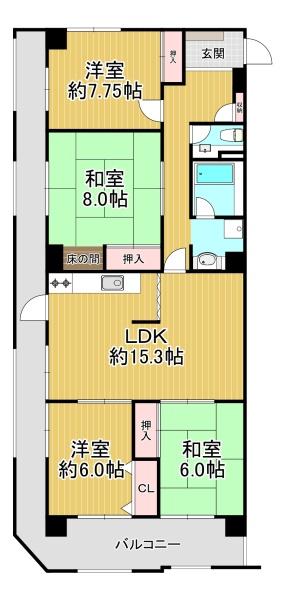円明寺フラワーハイツ2号棟