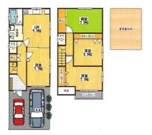 大阪市西淀川区大野3丁目　中古戸建