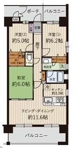 コスモ城東野江ロイヤルフォルム