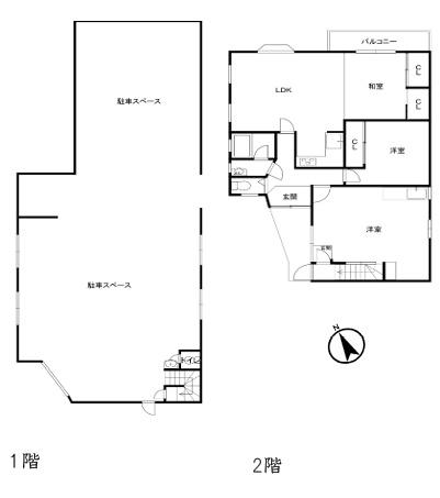 大阪市東淀川区上新庄2丁目　中古戸建
