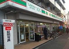 ハイツワールド(ローソンストア100東住吉矢田店)