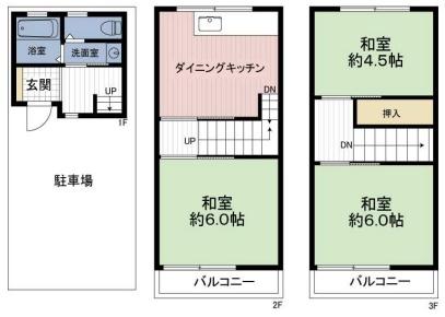 大阪市大正区小林西2丁目 中古テラスハウス