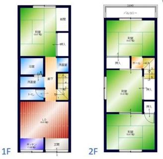 大阪市都島区高倉町2丁目　中古テラス