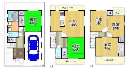 大阪市淀川区三津屋南3丁目　中古戸建