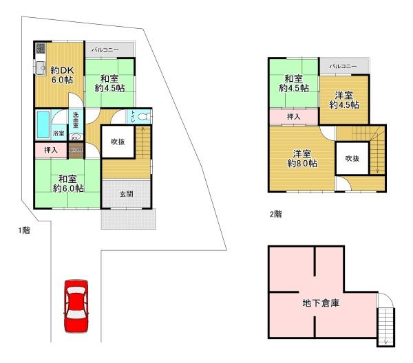 吹田市新芦屋下の中古一戸建て