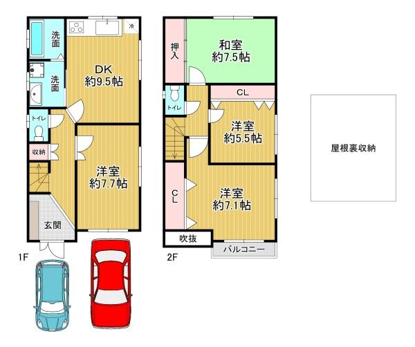 西淀川区大野3丁目　中古戸建