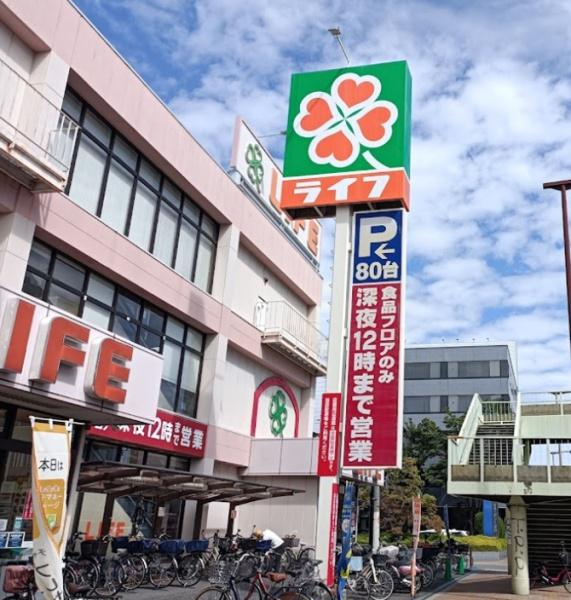 深江橋コーポF棟(ライフ深江橋店)