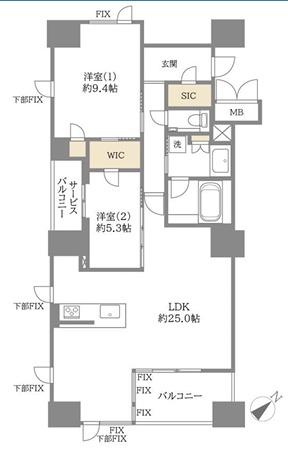 ユニハイム中之島堂島川タワージレデンス