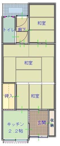大阪市福島区海老江3丁目　連棟住宅