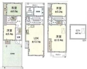 大阪市福島区野田2丁目　中古戸建
