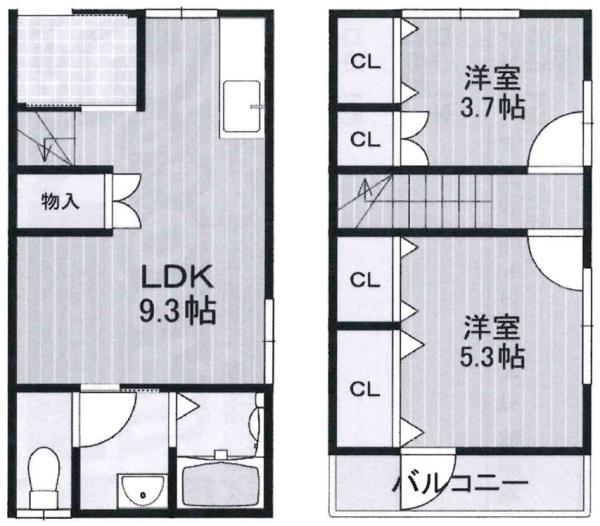 大阪市城東区諏訪2丁目　中古テラス