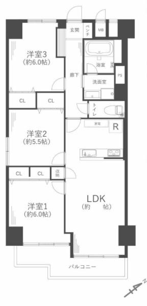 新北野第３コーポ