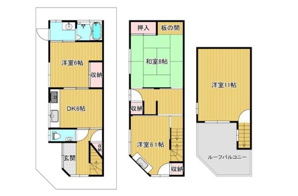大阪市淀川区東三国2丁目　中古戸建