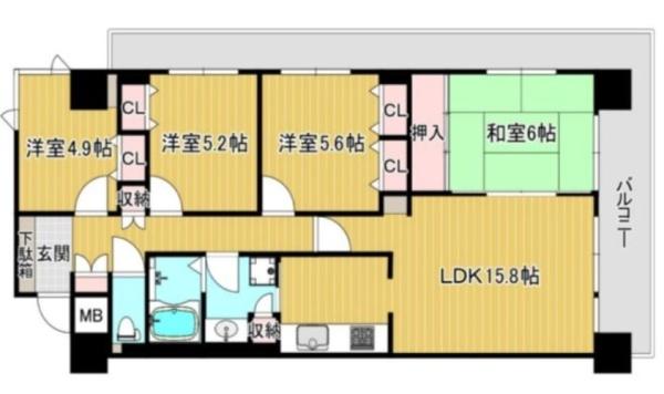 ファミール北大阪リバーサイドB棟