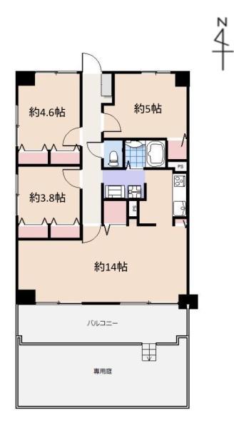 レックスタウン新高弐号棟