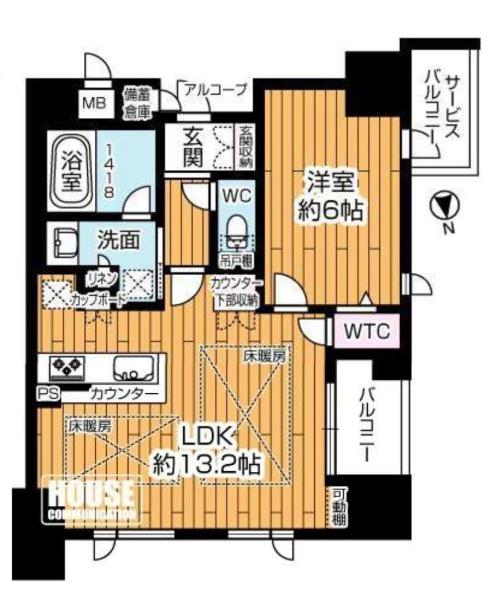 エステムコート南堀江Ⅳレイズ