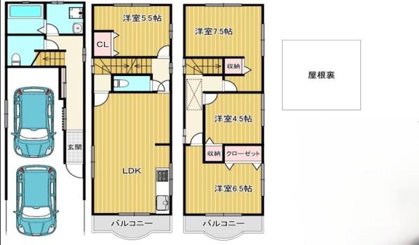 大阪市港区弁天3丁目　中古戸建