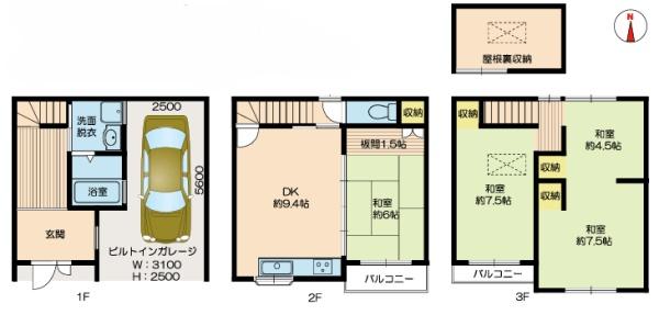 大阪市鶴見区放出東1丁目　中古戸建