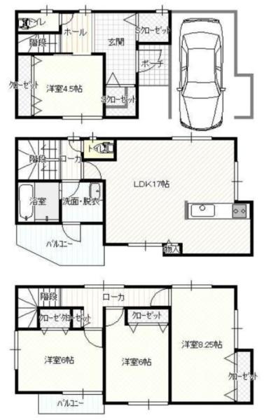 大阪市東淀川区豊里1丁目　中古戸建