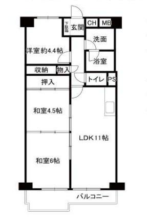 立花グリーンハイツ１号棟