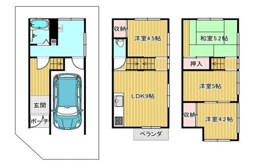 大阪市東淀川区小松5丁目　中古戸建