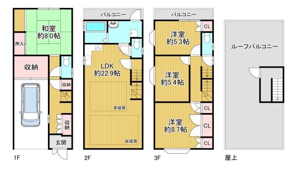 豊中市庄内東町６丁目の中古一戸建て