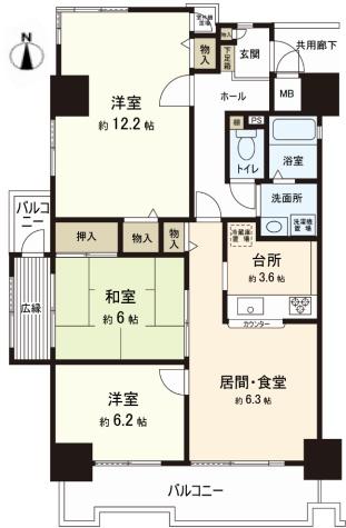 グリーンシティOSAKA3号棟