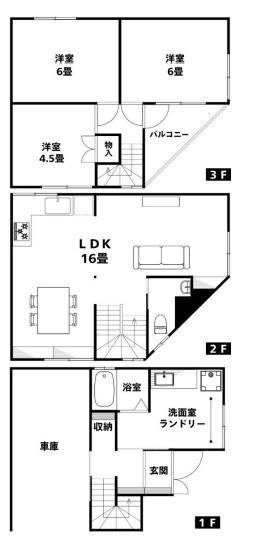 大阪市福島区海老江６丁目の中古一戸建