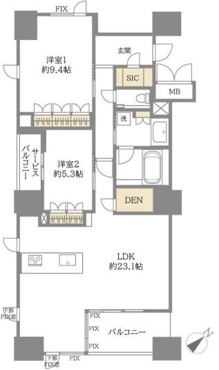 ユニハイム中之島堂島川タワーレジデンス