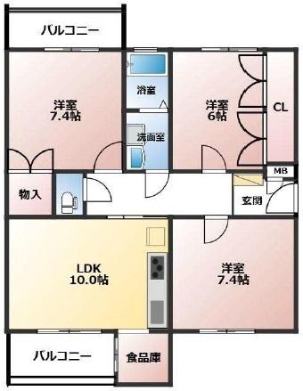 千里月見ヶ丘ハイツC棟