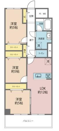 西道頓堀コーポ１号棟