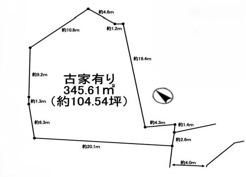 吹田市千里山月が丘　売土地