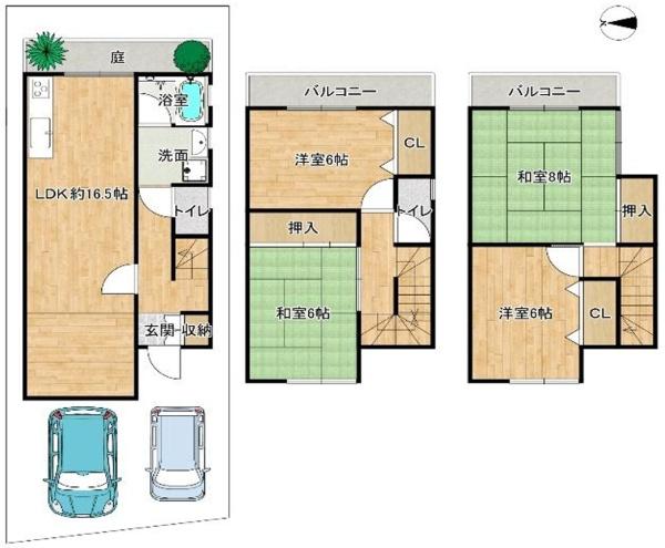 摂津市鳥飼新町2丁目　中古戸建