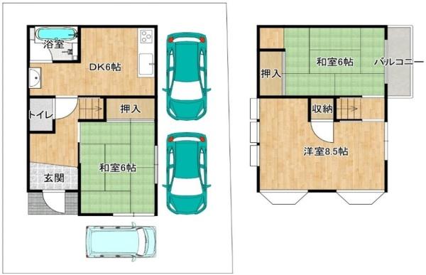 摂津市鳥飼上3丁目　中古戸建