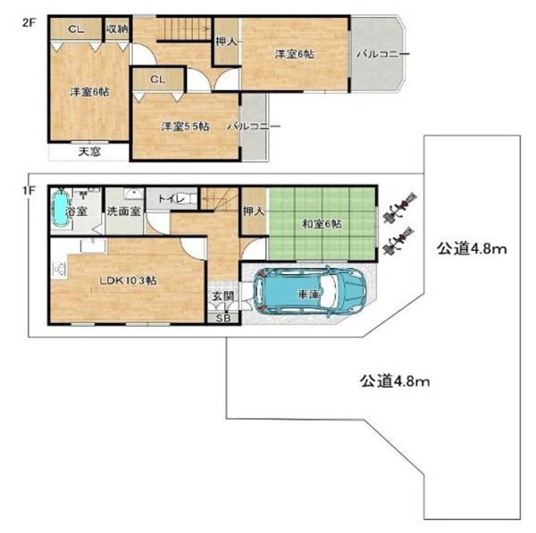 摂津市鳥飼下1丁目　中古戸建