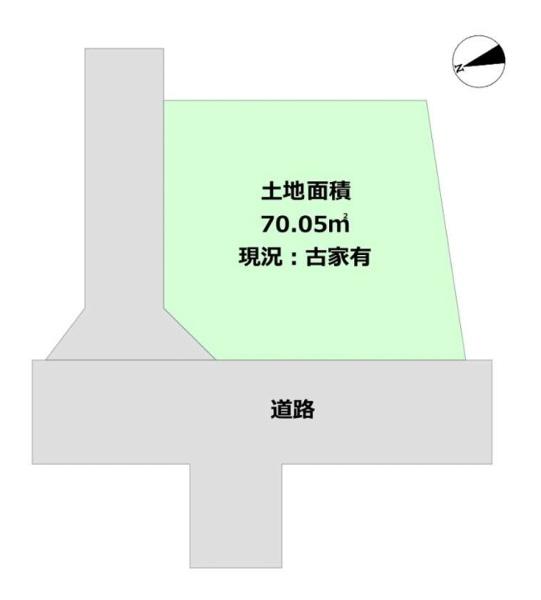 摂津市鳥飼上1丁目 売土地