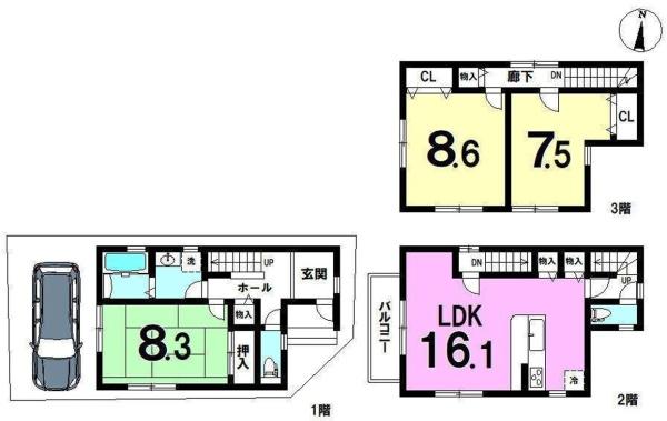 摂津市鳥飼本町1丁目　中古戸建