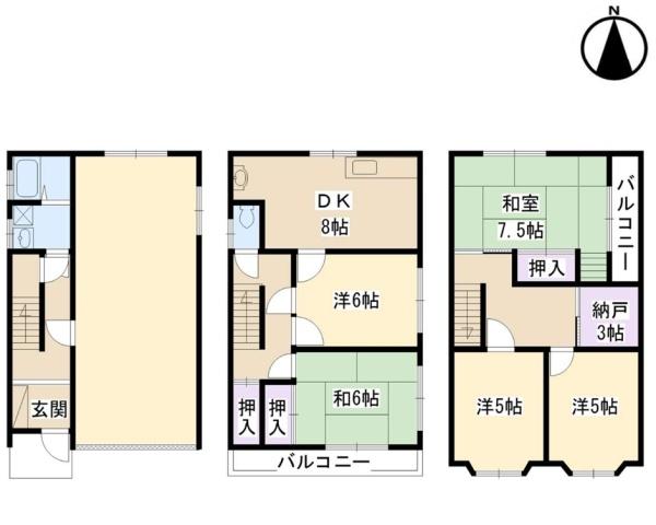 摂津市一津屋2丁目　中古戸建
