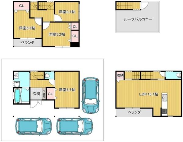 摂津市別府2丁目　中古戸建