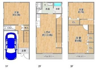 大阪市西淀川区姫島3丁目 中古戸建