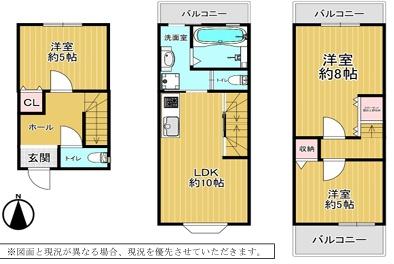 大阪市大正区南恩加島3丁目 中古戸建